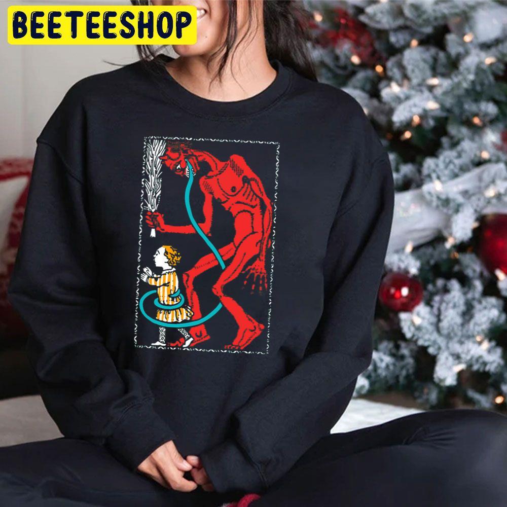 Horror Merry Krampus Christmas Beeteeshop Trending Unisex Hoodie Horror Merry Krampus Christmas Beeteeshop Trending Unisex Hoodie