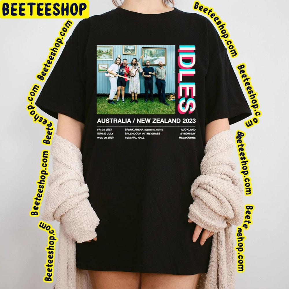 Idles Australianew Zealand 2023 Beeteeshop Trending Unisex T-Shirt Idles Australianew Zealand 2023 Beeteeshop Trending Unisex T-Shirt
