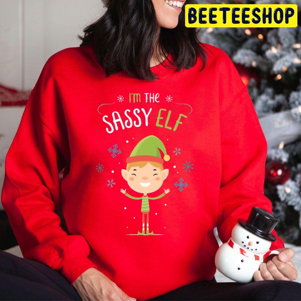 I'm The Sassy Elf Christmas Beeteeshop Trending Unisex Hoodie I'm The Sassy Elf Christmas Beeteeshop Trending Unisex Hoodie
