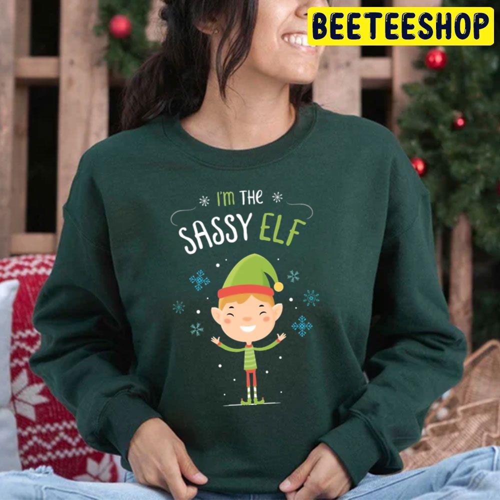 I'm The Sassy Elf Christmas Beeteeshop Trending Unisex Hoodie I'm The Sassy Elf Christmas Beeteeshop Trending Unisex Hoodie