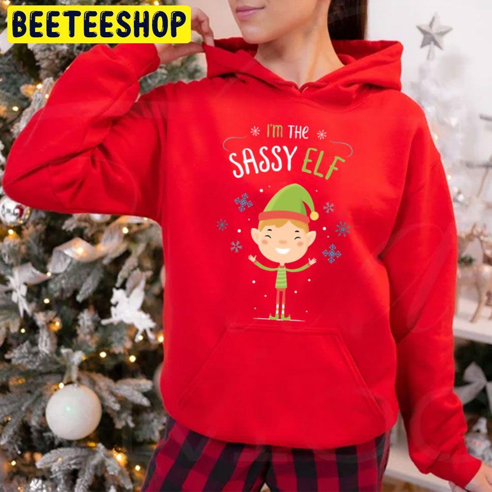 I'm The Sassy Elf Christmas Beeteeshop Trending Unisex Hoodie I'm The Sassy Elf Christmas Beeteeshop Trending Unisex Hoodie