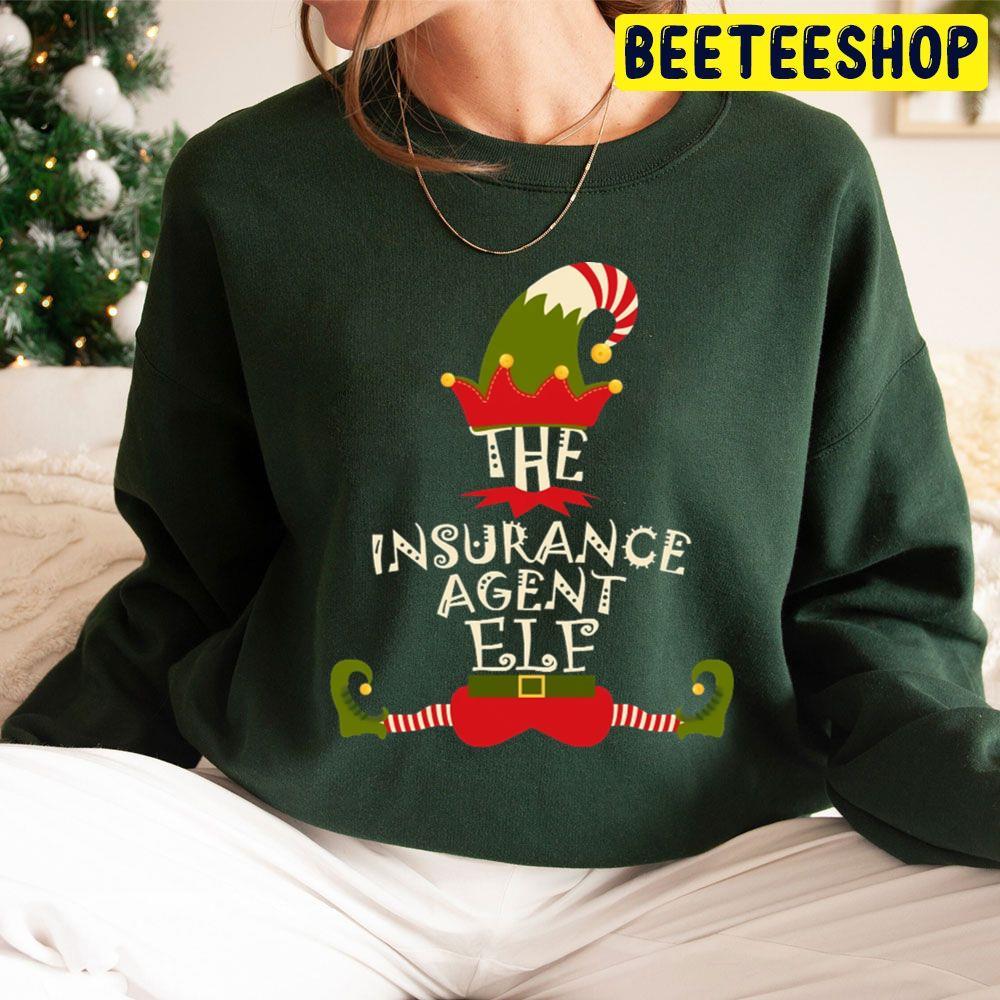 Insurance Agent Elf Christmas Funny Cool Matching Family Group Beeteeshop Trending Unisex Sweatshirt Insurance Agent Elf Christmas Funny Cool Matching Family Group Beeteeshop Trending Unisex Sweatshirt