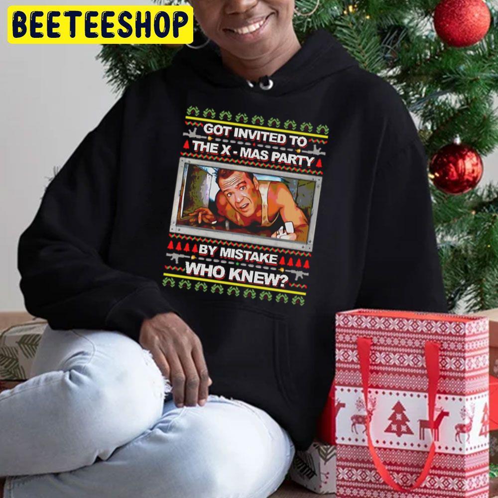 Invited By Mistake Die Hard Christmas Beeteeshop Trending Unisex Hoodie Invited By Mistake Die Hard Christmas Beeteeshop Trending Unisex Hoodie