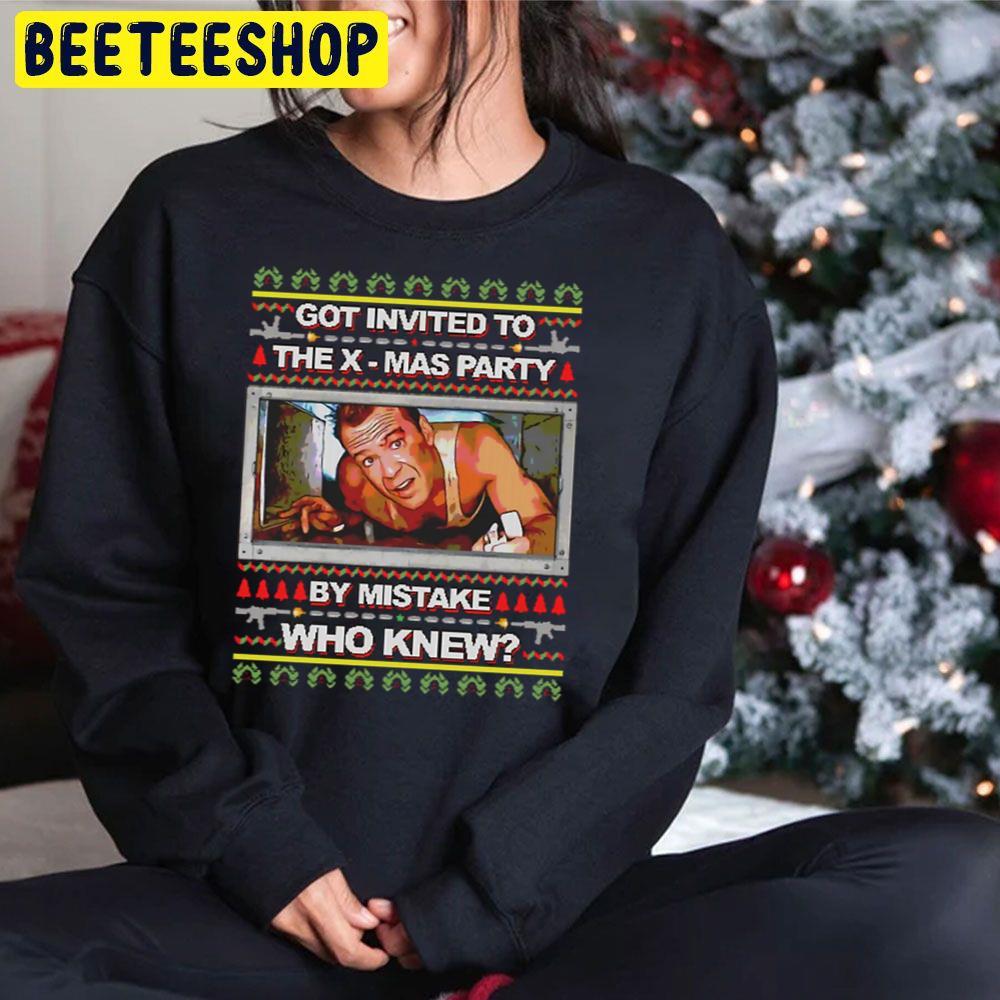 Invited By Mistake Die Hard Christmas Beeteeshop Trending Unisex Hoodie Invited By Mistake Die Hard Christmas Beeteeshop Trending Unisex Hoodie