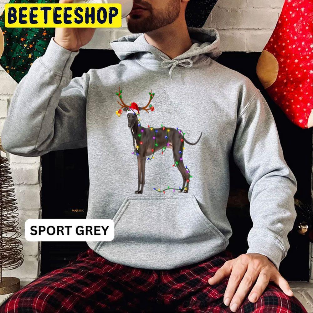 Italian Greyhound Dog Tree Christmas Lights Xmas Beeteeshop Trending Unisex Hoodie Italian Greyhound Dog Tree Christmas Lights Xmas Beeteeshop Trending Unisex Hoodie