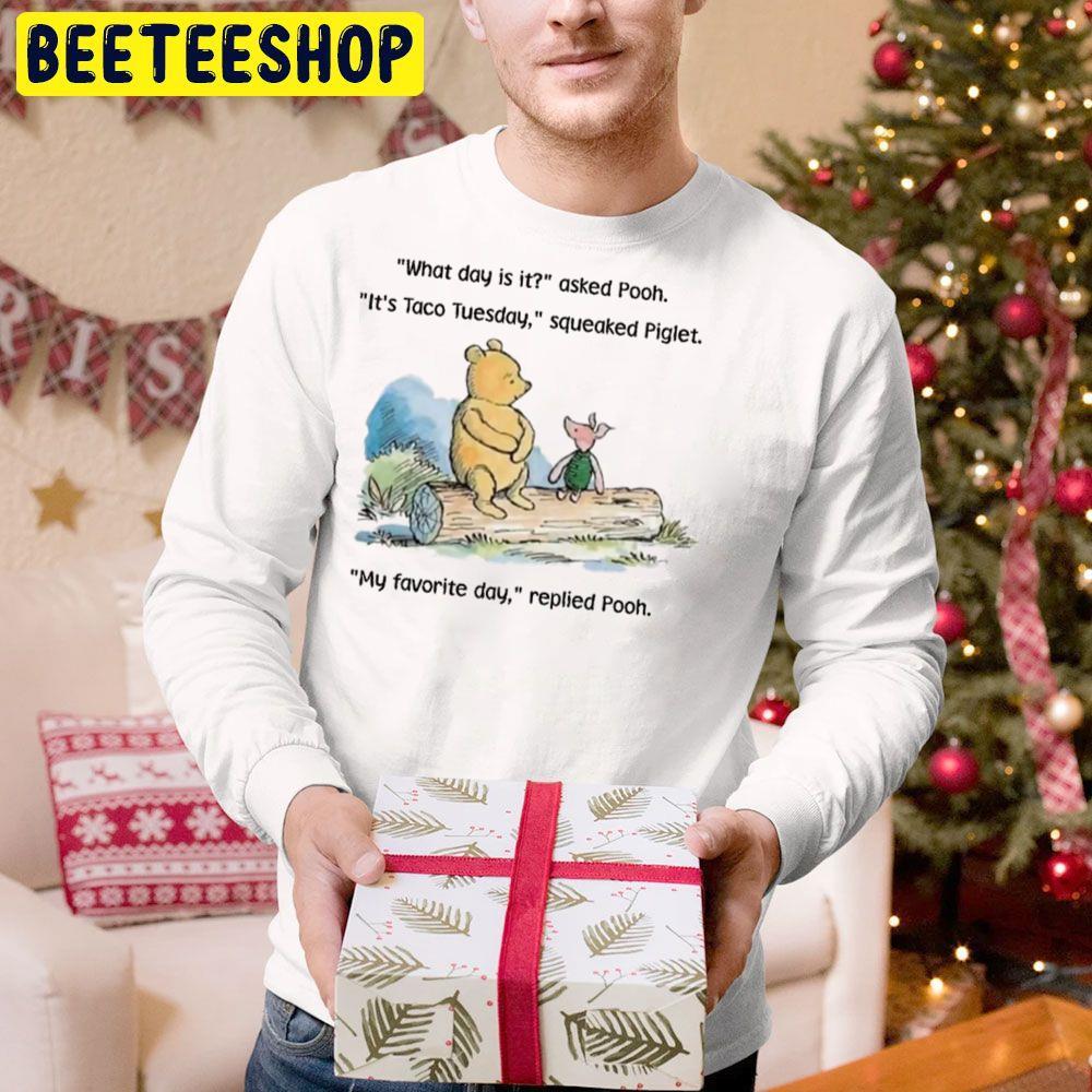 It's Tuesday Winnie The Pooh A Very Merry Pooh Year Beeteeshop Trending Unisex Hoodie It's Tuesday Winnie The Pooh A Very Merry Pooh Year Beeteeshop Trending Unisex Hoodie