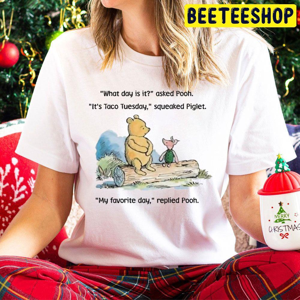 It's Tuesday Winnie The Pooh A Very Merry Pooh Year Beeteeshop Trending Unisex Hoodie It's Tuesday Winnie The Pooh A Very Merry Pooh Year Beeteeshop Trending Unisex Hoodie