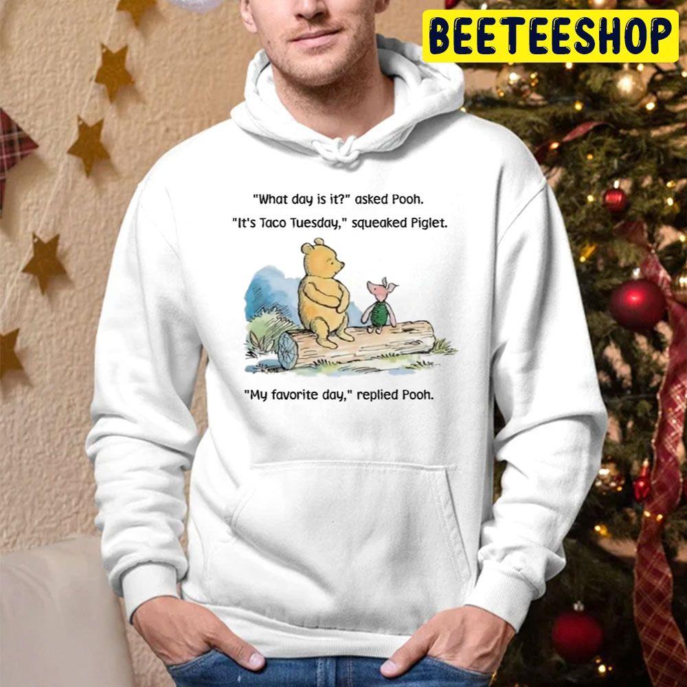 It's Tuesday Winnie The Pooh A Very Merry Pooh Year Beeteeshop Trending Unisex Hoodie It's Tuesday Winnie The Pooh A Very Merry Pooh Year Beeteeshop Trending Unisex Hoodie