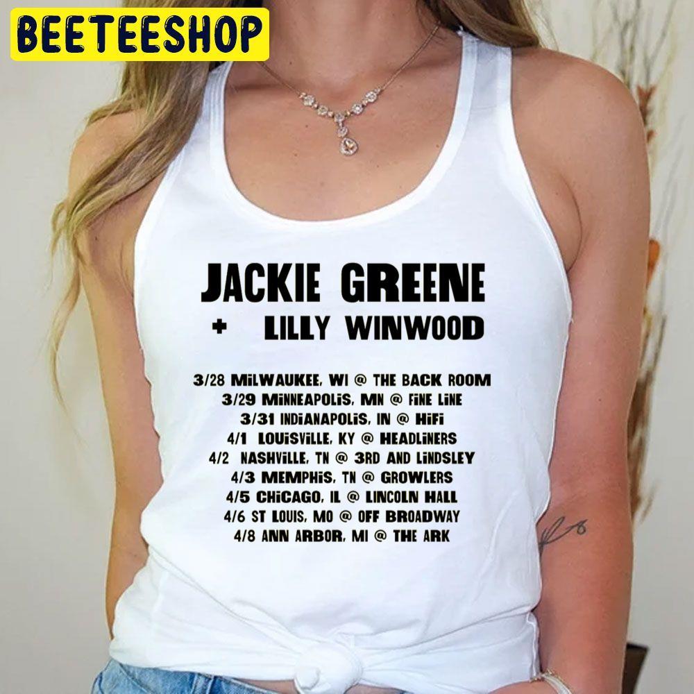 Jackie Greene + Lilly Winwood 2023 Beeteeshop Trending Unisex T-Shirt Jackie Greene + Lilly Winwood 2023 Beeteeshop Trending Unisex T-Shirt