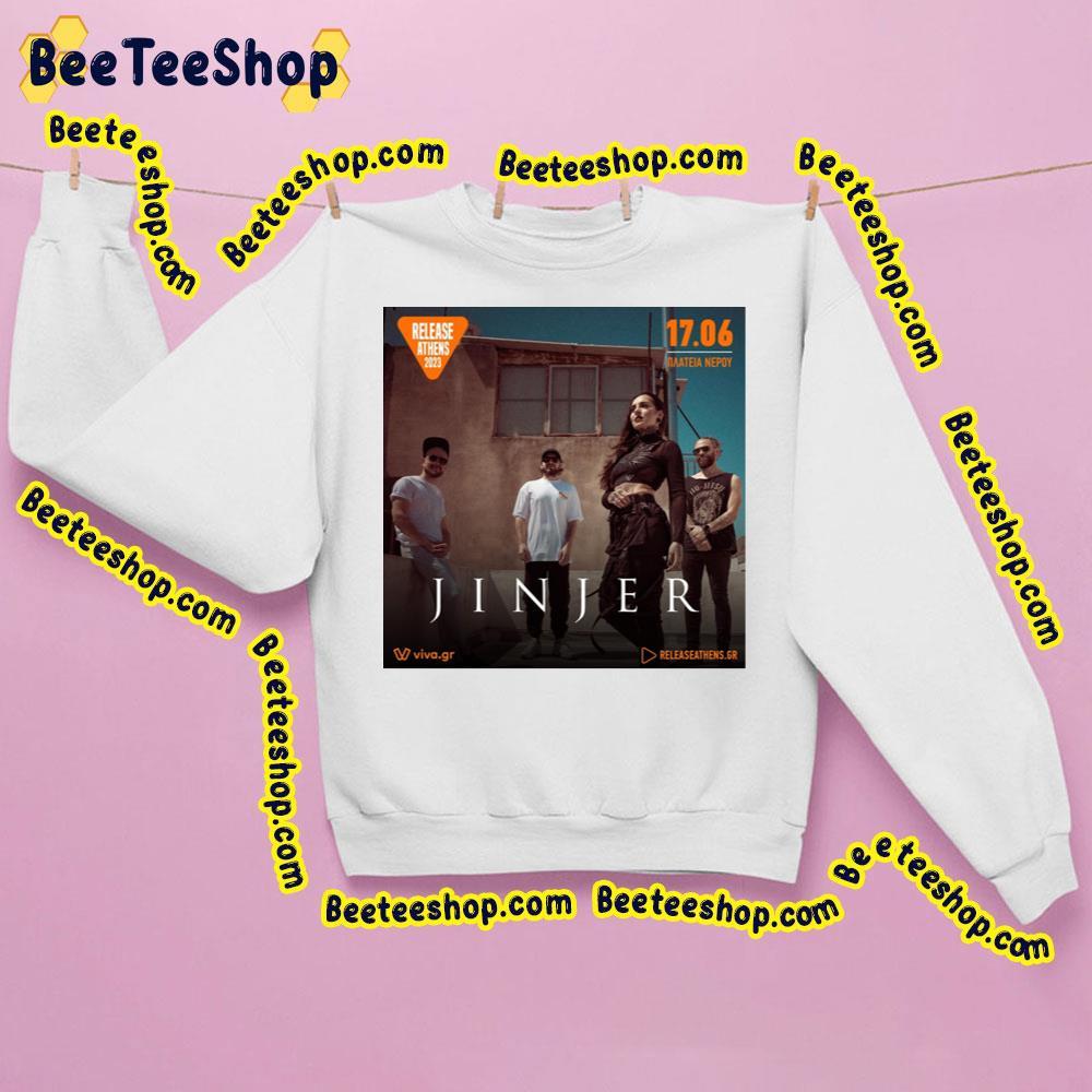 Jinjer Release Athens Festival June 2023 Beeteeshop Trending Unisex Sweatshirt Jinjer Release Athens Festival June 2023 Beeteeshop Trending Unisex Sweatshirt