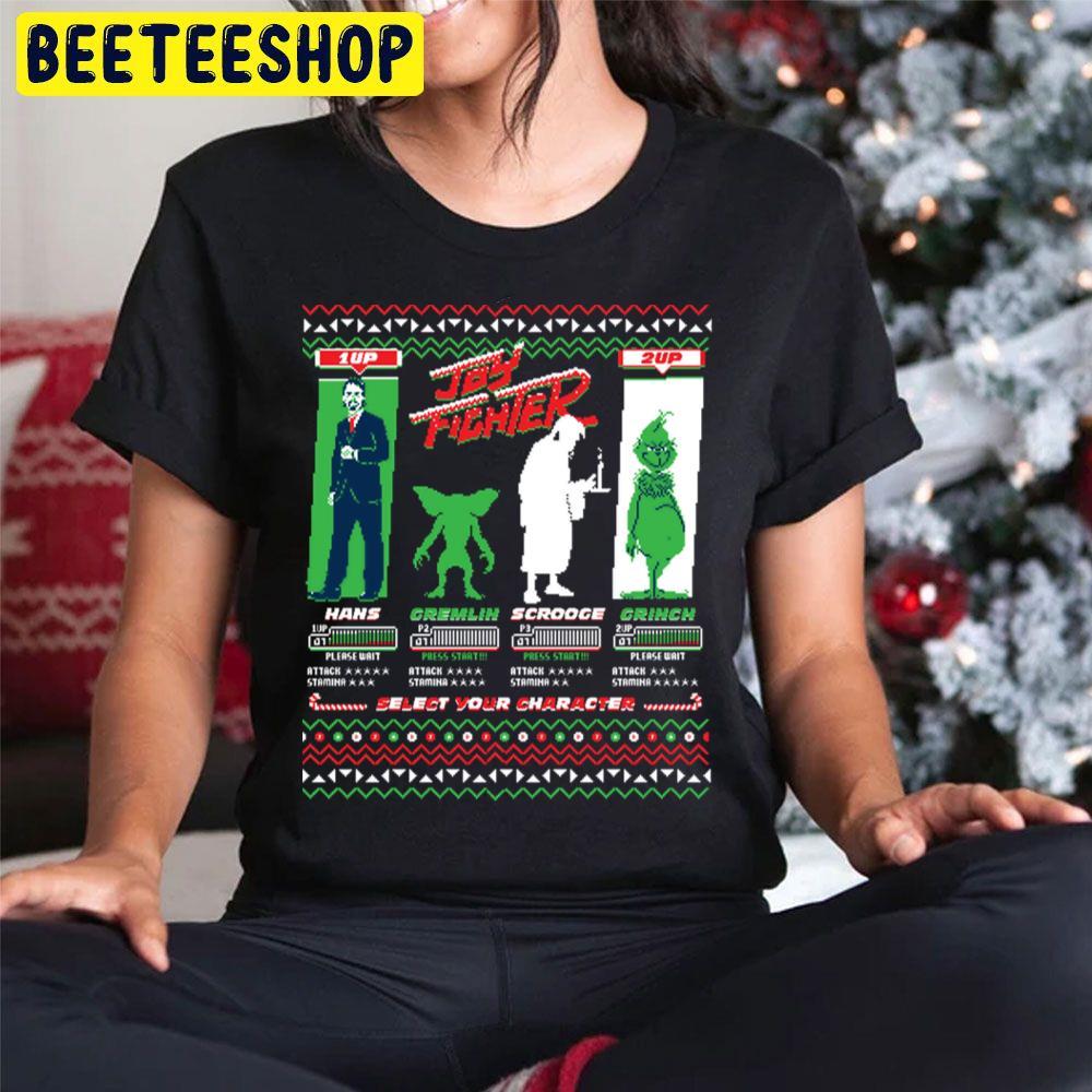 Joy Fighter Grinch Christmas Beeteeshop Trending Unisex Hoodie Joy Fighter Grinch Christmas Beeteeshop Trending Unisex Hoodie