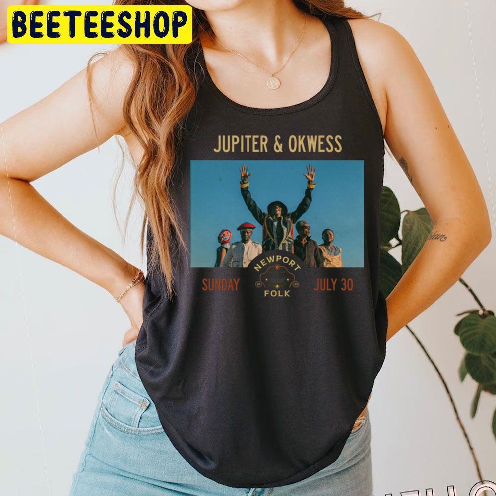Jupiter And Okwess Newport Folk Festival 2023 Beeteeshop Trending Unisex T-Shirt Jupiter And Okwess Newport Folk Festival 2023 Beeteeshop Trending Unisex T-Shirt