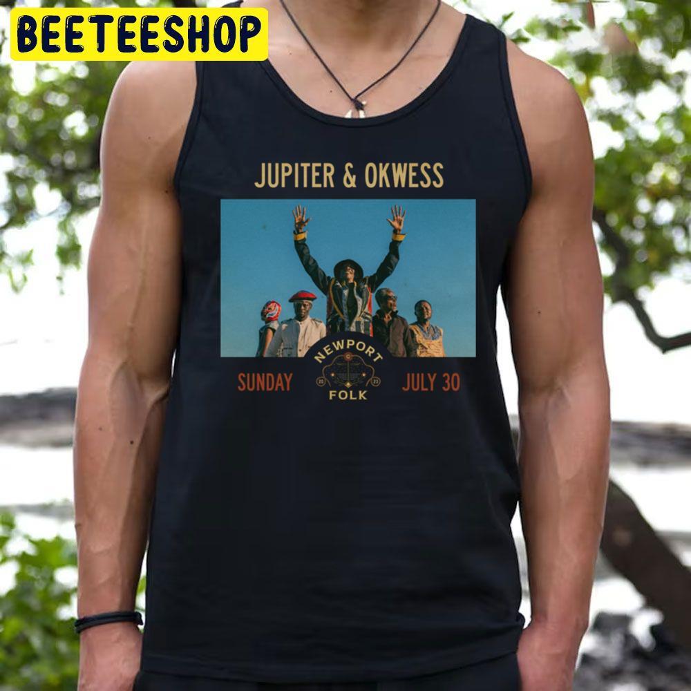 Jupiter And Okwess Newport Folk Festival 2023 Beeteeshop Trending Unisex T-Shirt Jupiter And Okwess Newport Folk Festival 2023 Beeteeshop Trending Unisex T-Shirt