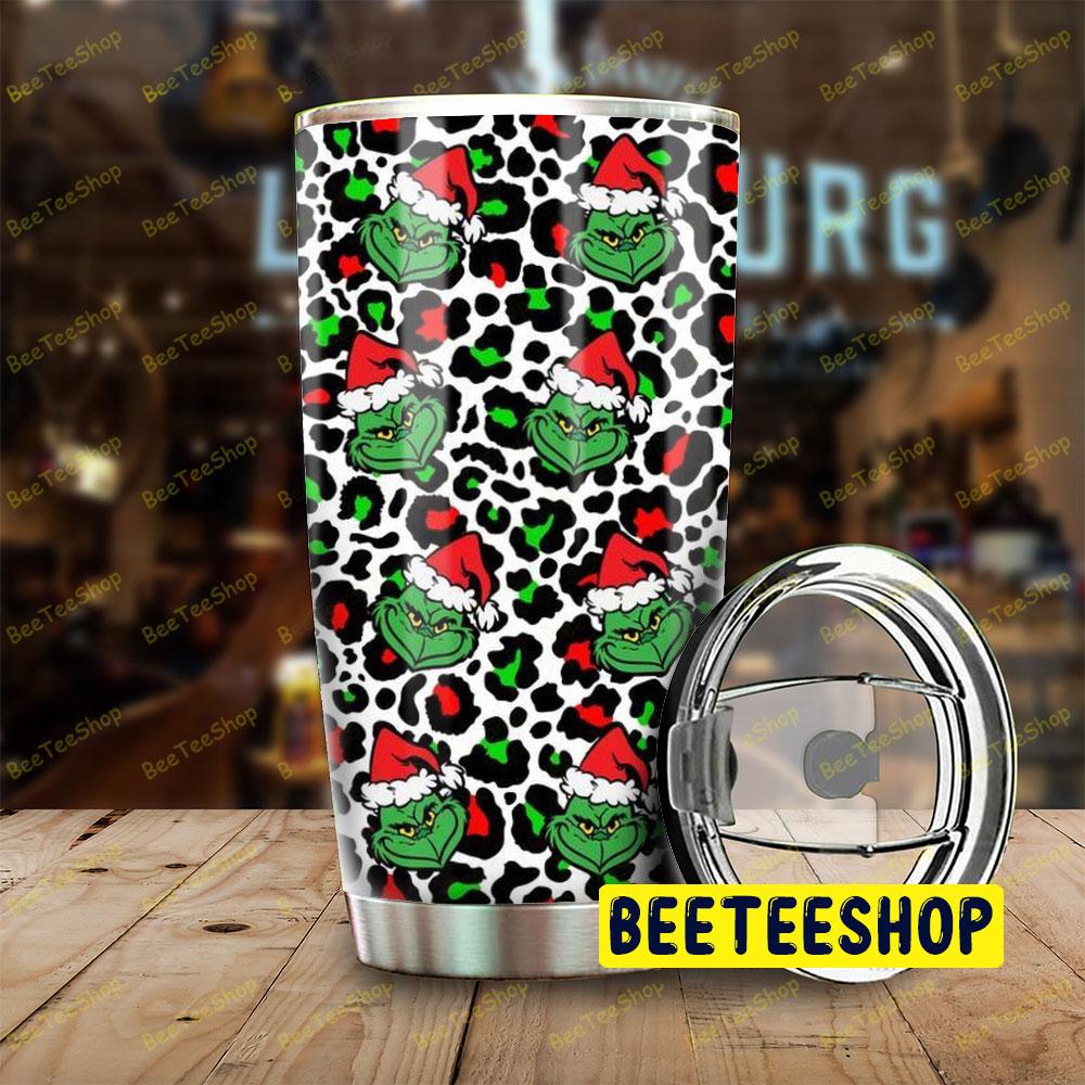 Leopard With Grinch Trending Tumbler Leopard With Grinch Trending Tumbler
