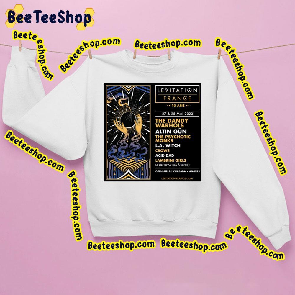 Levitation 2023 France Beeteeshop Trending Unisex Sweatshirt Levitation 2023 France Beeteeshop Trending Unisex Sweatshirt