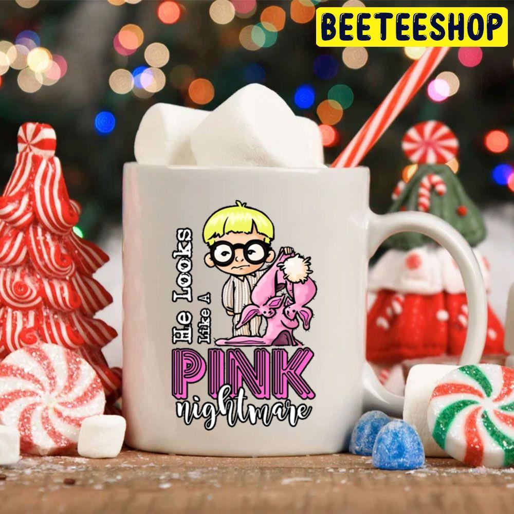 Like A Pink Nightmare A Christmas Story Beeteeshop Trending Unisex Hoodie Like A Pink Nightmare A Christmas Story Beeteeshop Trending Unisex Hoodie