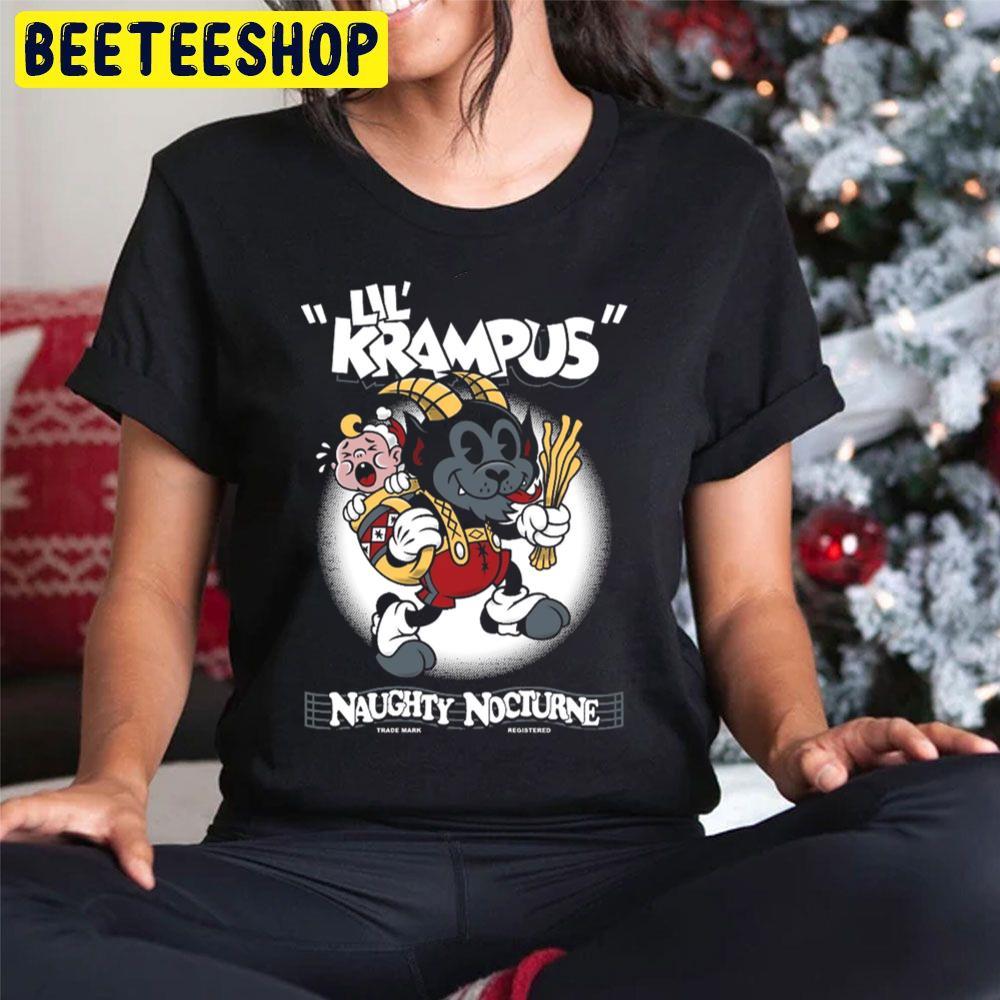 Lil Cartoon Christmas Creepy Cute Rubber Hose Krampus Beeteeshop Trending Unisex Hoodie Lil Cartoon Christmas Creepy Cute Rubber Hose Krampus Beeteeshop Trending Unisex Hoodie