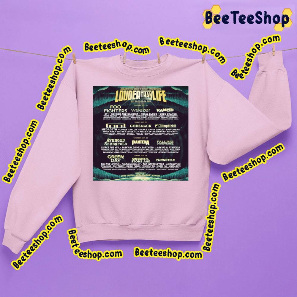 Louder Than Life Festival 2023 Beeteeshop Trending Unisex Sweatshirt Louder Than Life Festival 2023 Beeteeshop Trending Unisex Sweatshirt