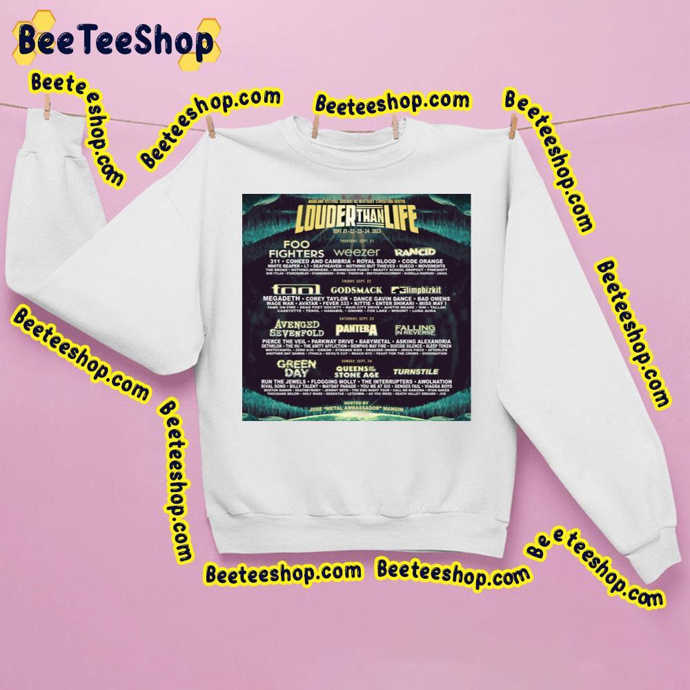 Louder Than Life Festival 2023 Beeteeshop Trending Unisex Sweatshirt Louder Than Life Festival 2023 Beeteeshop Trending Unisex Sweatshirt