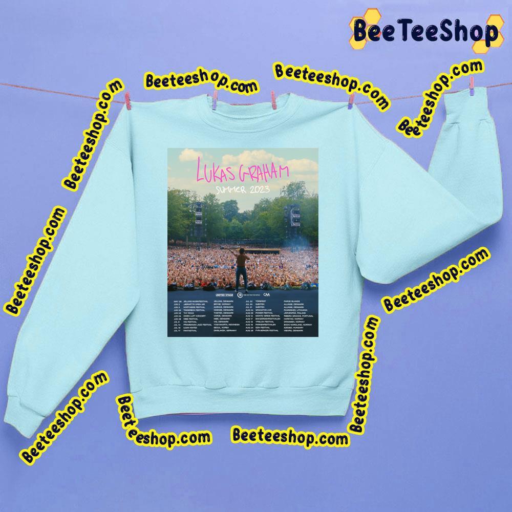 Lukas Graham Summer 2023 Beeteeshop Trending Unisex T-Shirt Lukas Graham Summer 2023 Beeteeshop Trending Unisex T-Shirt