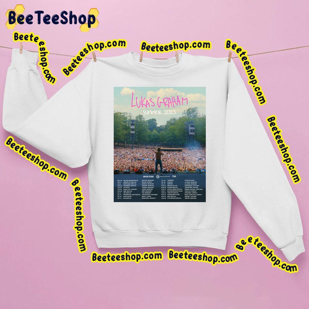 Lukas Graham Summer 2023 Beeteeshop Trending Unisex T-Shirt Lukas Graham Summer 2023 Beeteeshop Trending Unisex T-Shirt