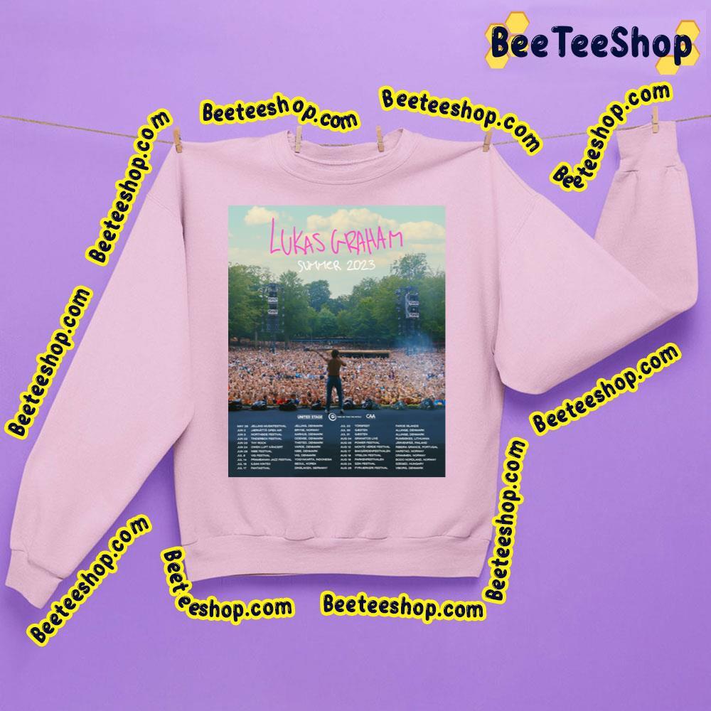 Lukas Graham Summer 2023 Beeteeshop Trending Unisex T-Shirt Lukas Graham Summer 2023 Beeteeshop Trending Unisex T-Shirt