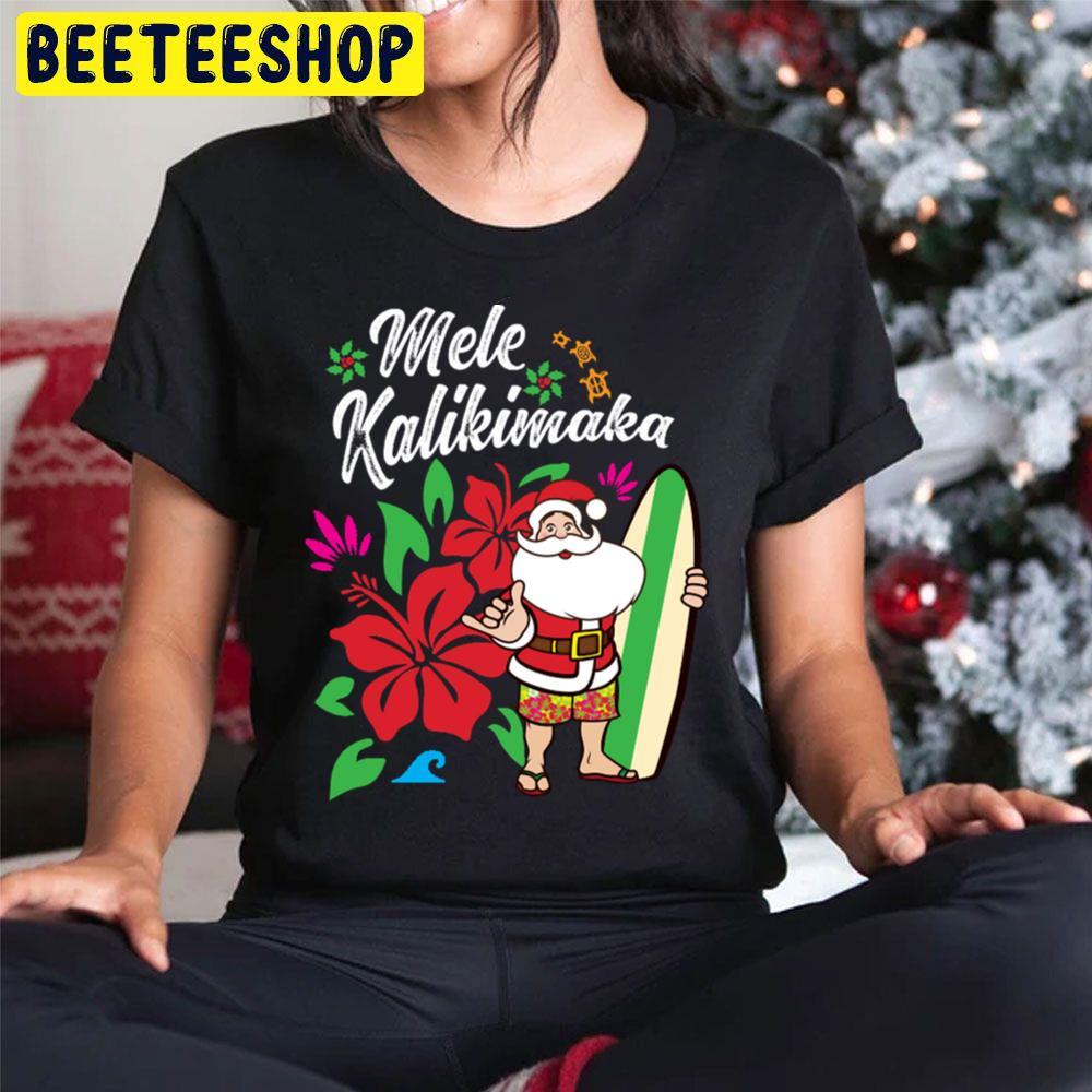 Mele Kalikimaka' Cute Christmas Hawaiian Beeteeshop Trending Unisex Hoodie Mele Kalikimaka' Cute Christmas Hawaiian Beeteeshop Trending Unisex Hoodie