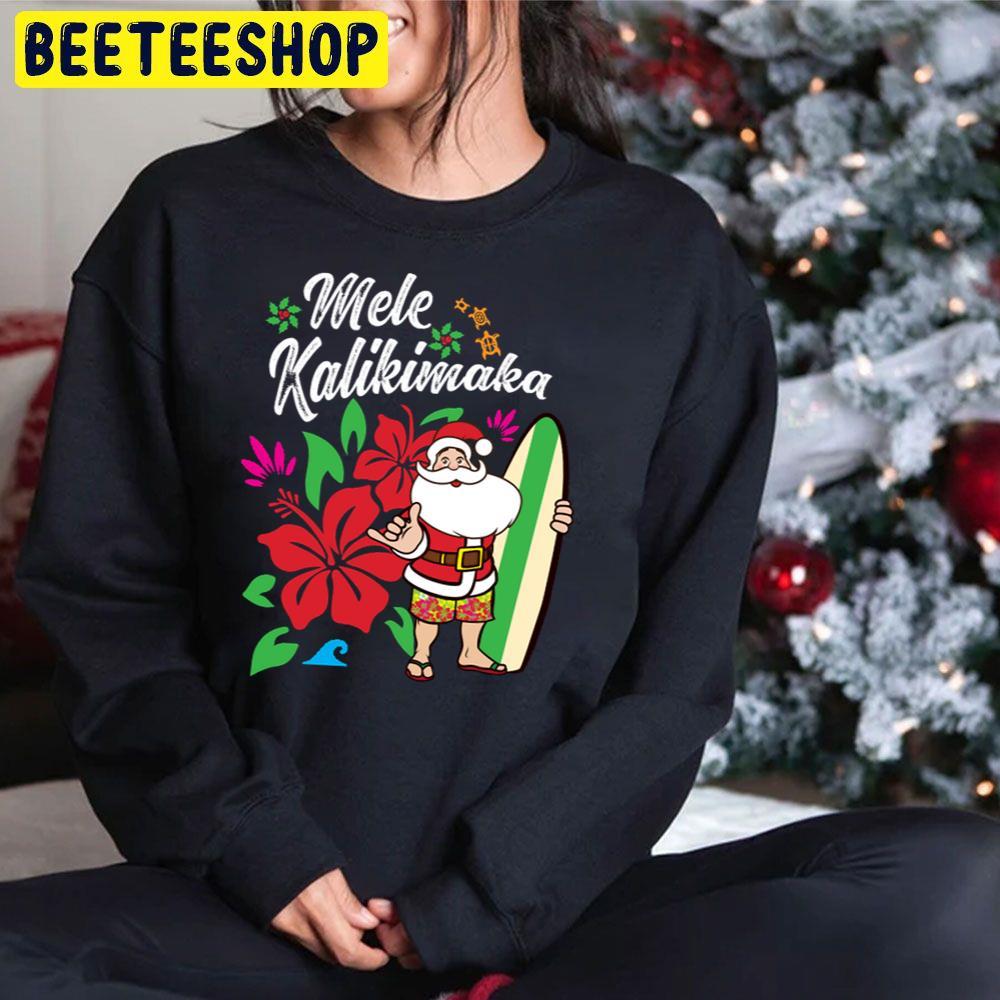 Mele Kalikimaka' Cute Christmas Hawaiian Beeteeshop Trending Unisex Hoodie Mele Kalikimaka' Cute Christmas Hawaiian Beeteeshop Trending Unisex Hoodie