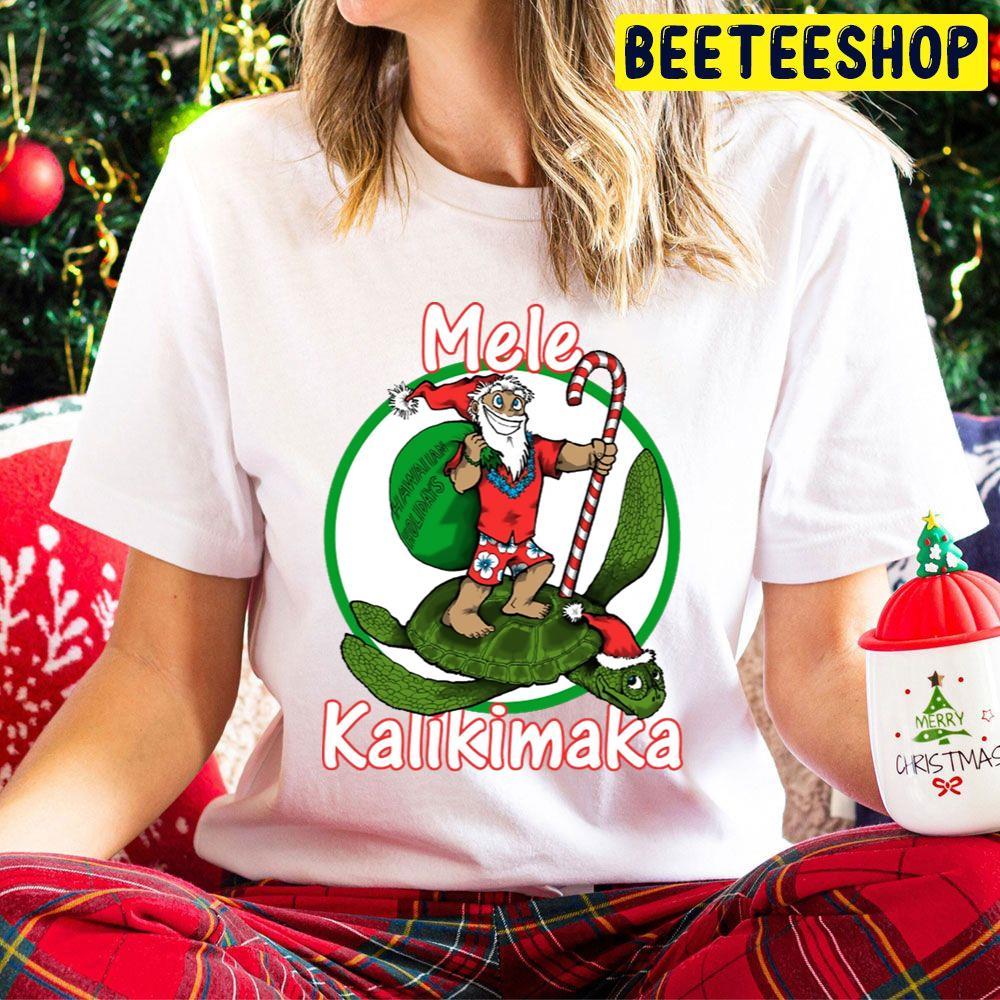 Mele Kalikimaka Winter Hawaiian Santa Christmas Beeteeshop Trending Unisex Hoodie Mele Kalikimaka Winter Hawaiian Santa Christmas Beeteeshop Trending Unisex Hoodie