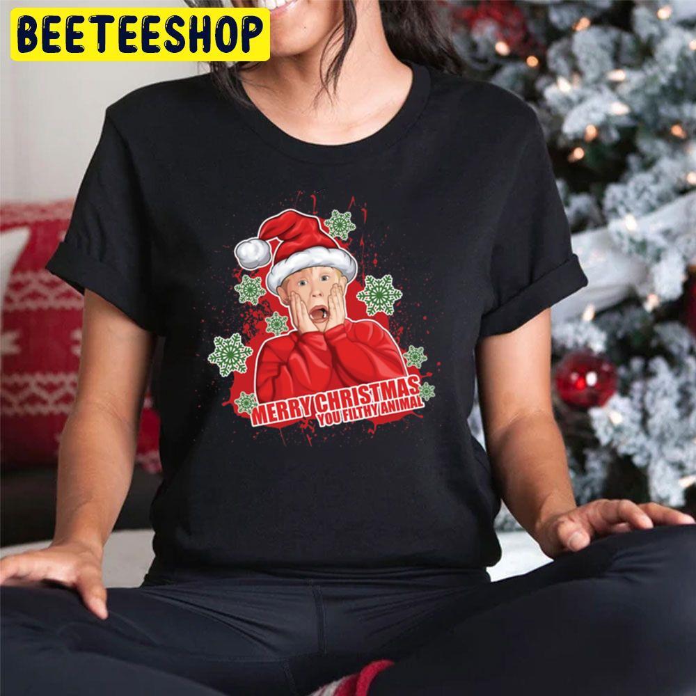 Merry Christmas Home Alone Beeteeshop Trending Unisex Sweatshirt Merry Christmas Home Alone Beeteeshop Trending Unisex Sweatshirt