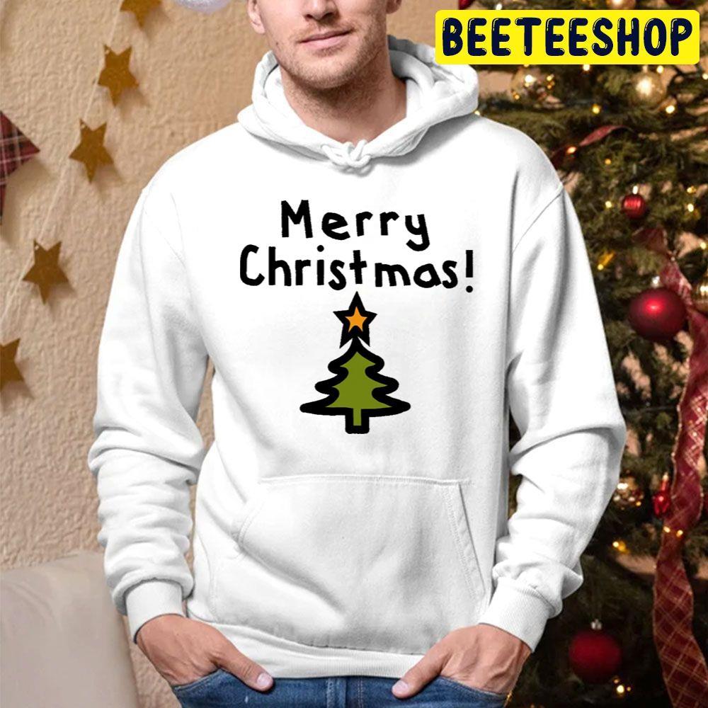 Merry Christmas Tree Beeteeshop Trending Unisex Hoodie Merry Christmas Tree Beeteeshop Trending Unisex Hoodie