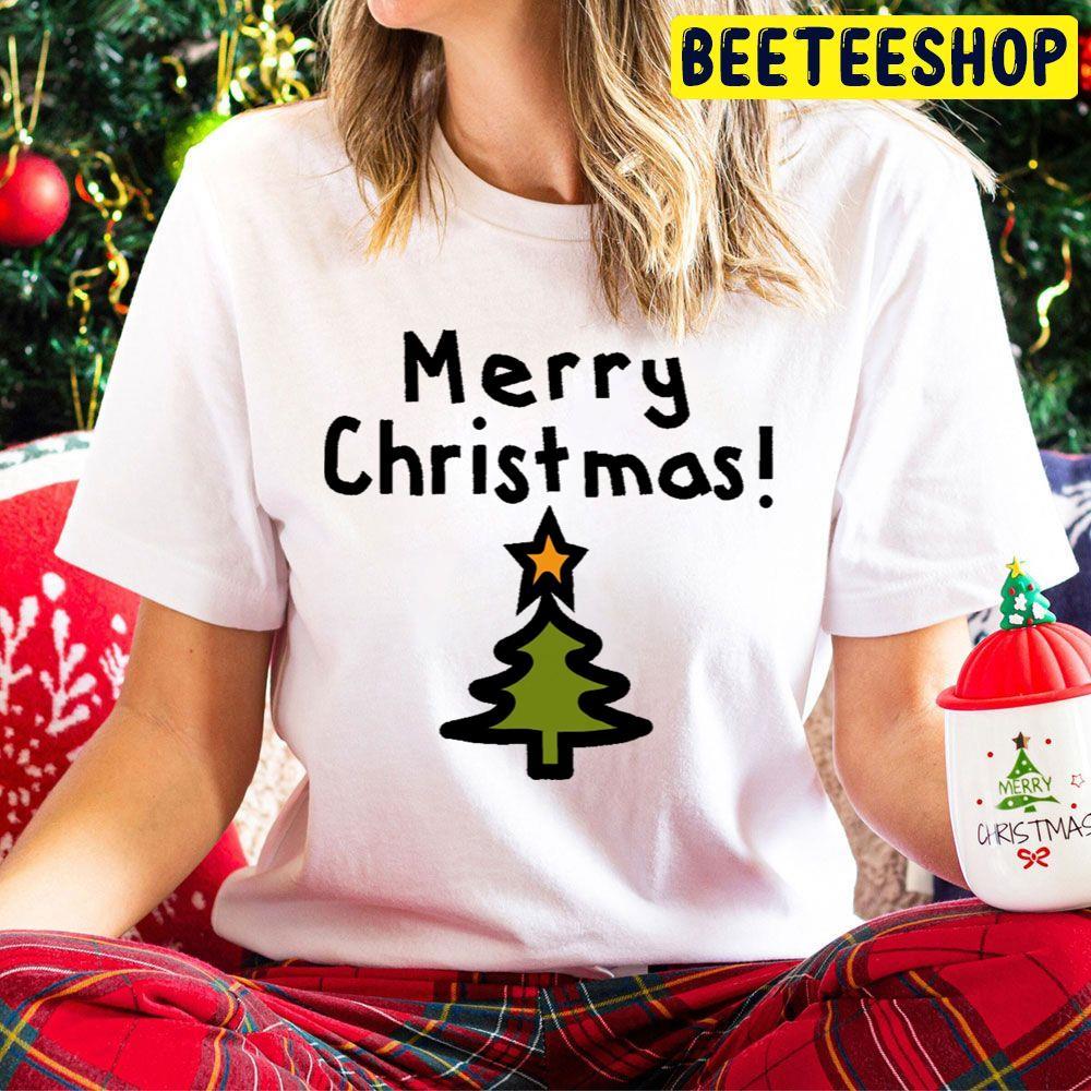 Merry Christmas Tree Beeteeshop Trending Unisex Hoodie Merry Christmas Tree Beeteeshop Trending Unisex Hoodie
