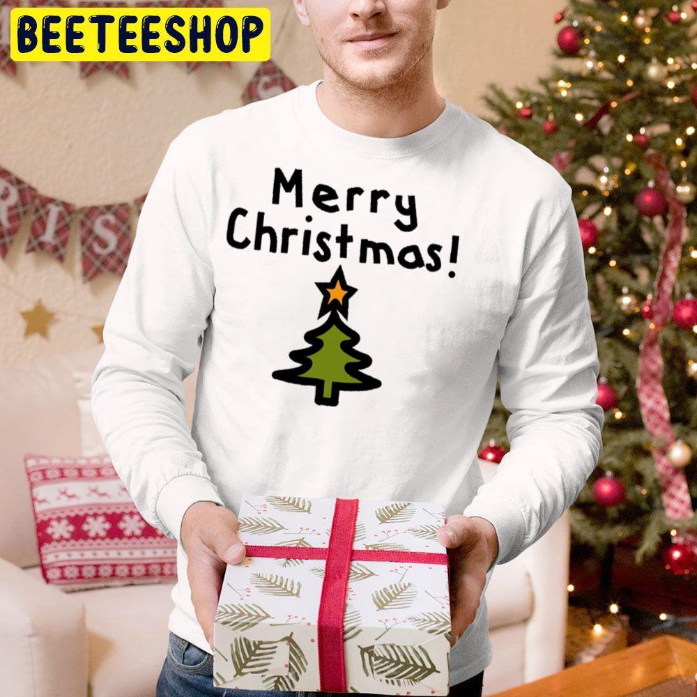 Merry Christmas Tree Beeteeshop Trending Unisex Hoodie Merry Christmas Tree Beeteeshop Trending Unisex Hoodie
