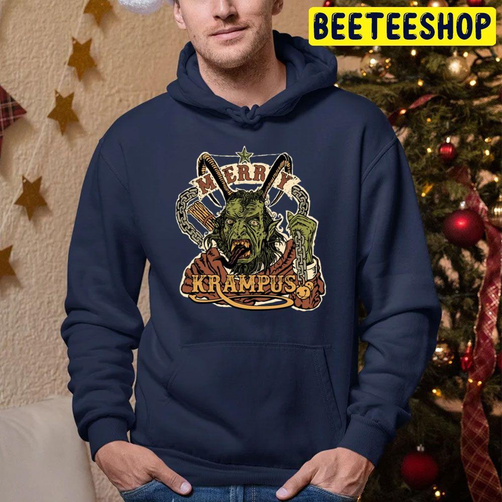 Merry Krampus Holiday Christmas Beeteeshop Trending Unisex Sweatshirt Merry Krampus Holiday Christmas Beeteeshop Trending Unisex Sweatshirt