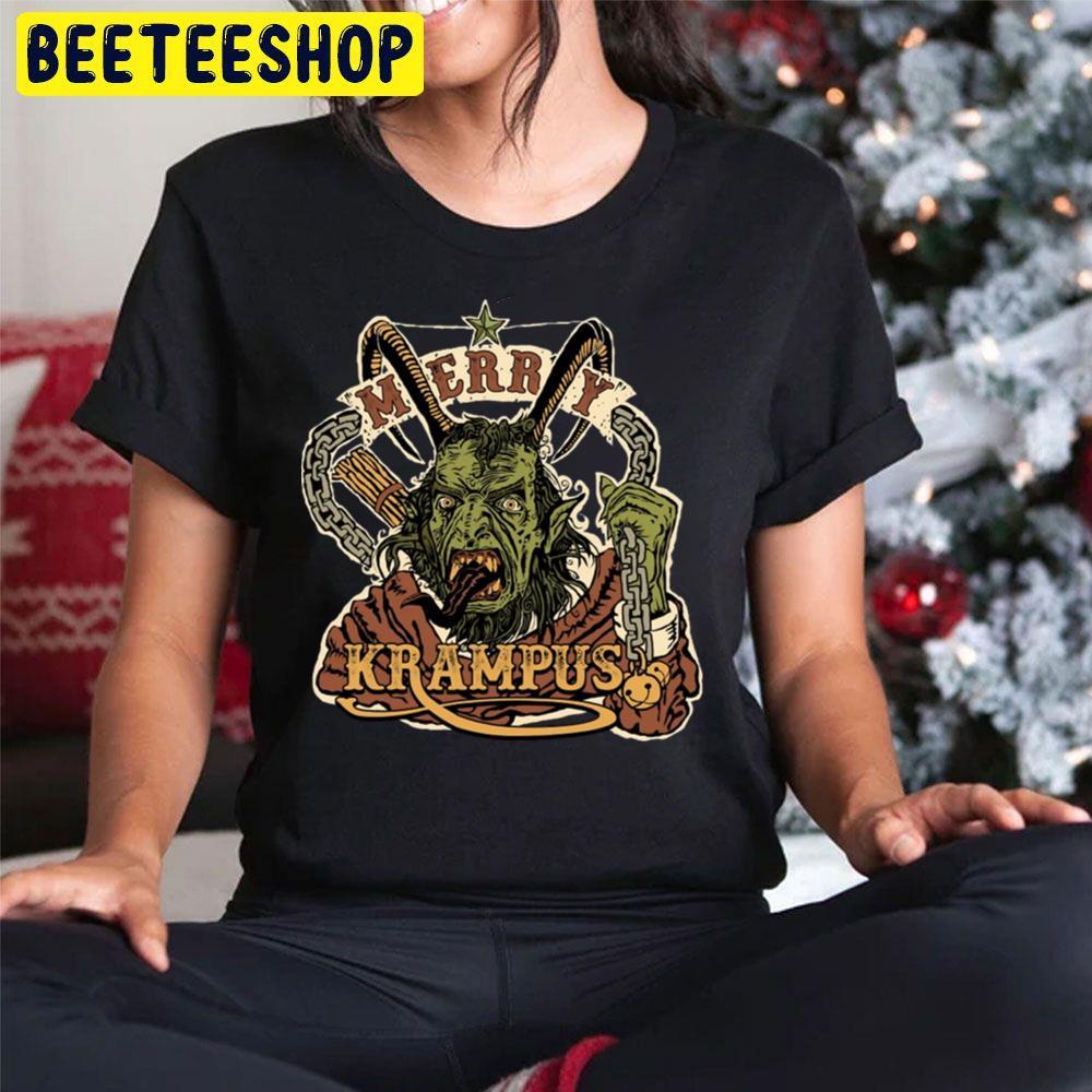 Merry Krampus Holiday Christmas Beeteeshop Trending Unisex Sweatshirt Merry Krampus Holiday Christmas Beeteeshop Trending Unisex Sweatshirt