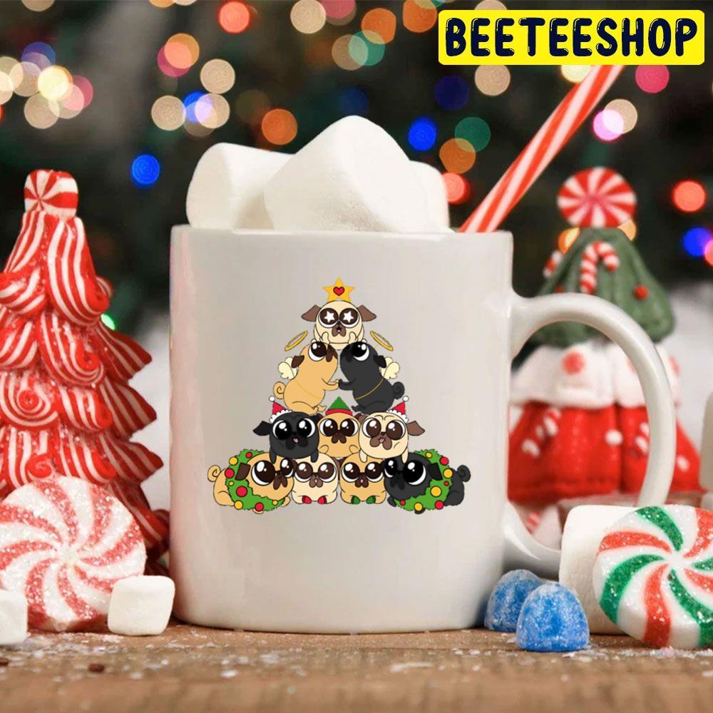 Merry Pugmas Christmas Beeteeshop Trending Unisex Hoodie Merry Pugmas Christmas Beeteeshop Trending Unisex Hoodie