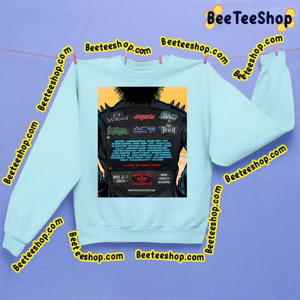 Monsters Of Rock Cruise 2024 Beeteeshop Trending Unisex Sweatshirt Monsters Of Rock Cruise 2024 Beeteeshop Trending Unisex Sweatshirt