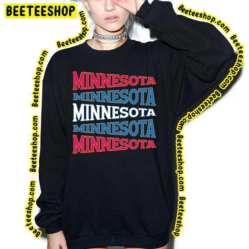 National Text Art Minnesota Timberwolves Unisex T-Shirt National Text Art Minnesota Timberwolves Unisex T-Shirt