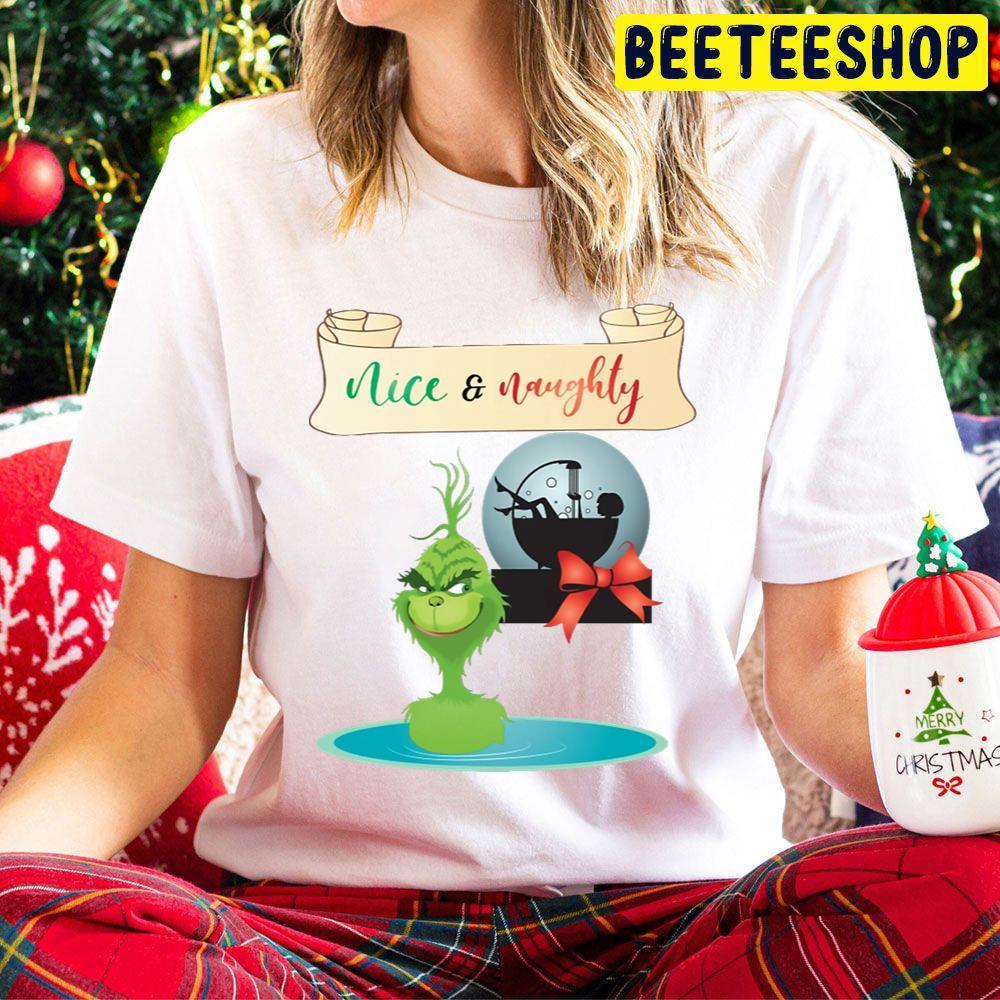 Nice And Naughty How The Grinch Stole Christmas Beeteeshop Trending Unisex Hoodie Nice And Naughty How The Grinch Stole Christmas Beeteeshop Trending Unisex Hoodie