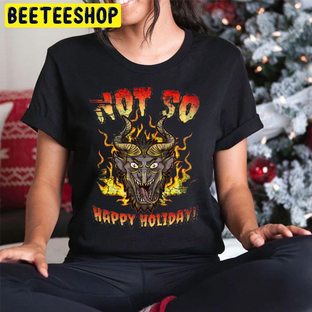 Not So Happy Holiday Christmas Krampus Beeteeshop Trending Unisex Hoodie Not So Happy Holiday Christmas Krampus Beeteeshop Trending Unisex Hoodie