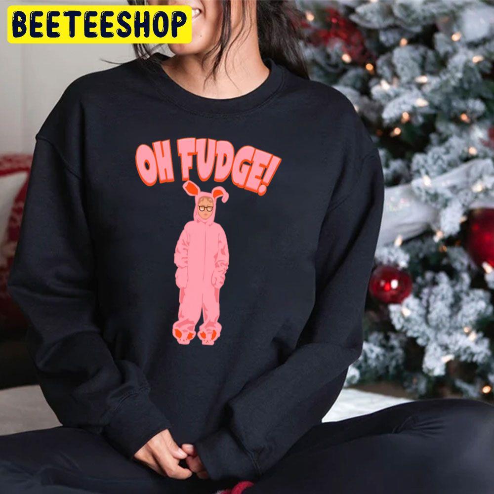 Oh Fudge Ralphie Pink Bunny Costume A Christmas Story Beeteeshop Trending Unisex Sweatshirt Oh Fudge Ralphie Pink Bunny Costume A Christmas Story Beeteeshop Trending Unisex Sweatshirt