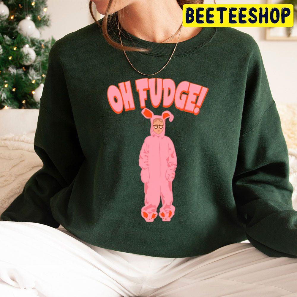 Oh Fudge Ralphie Pink Bunny Costume A Christmas Story Beeteeshop Trending Unisex Sweatshirt Oh Fudge Ralphie Pink Bunny Costume A Christmas Story Beeteeshop Trending Unisex Sweatshirt