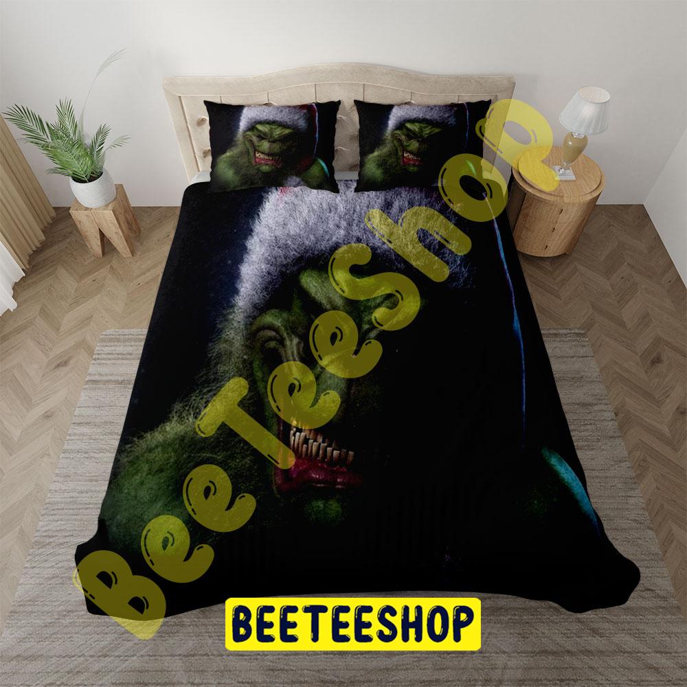 Oh No Grinch Trending Bedding Set Oh No Grinch Trending Bedding Set