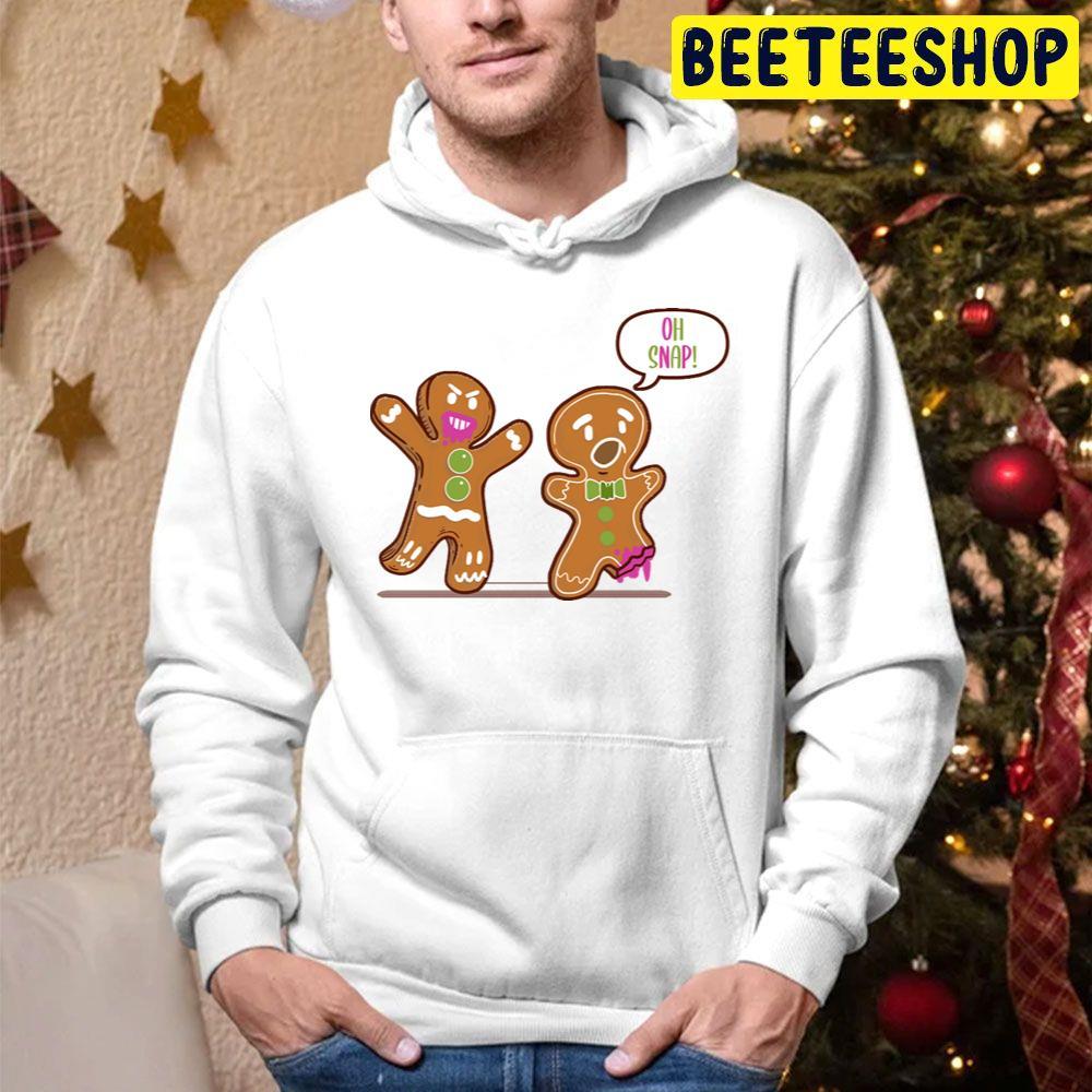 Oh Snap Christmas Baking Gingerbread Beeteeshop Trending Unisex Hoodie Oh Snap Christmas Baking Gingerbread Beeteeshop Trending Unisex Hoodie