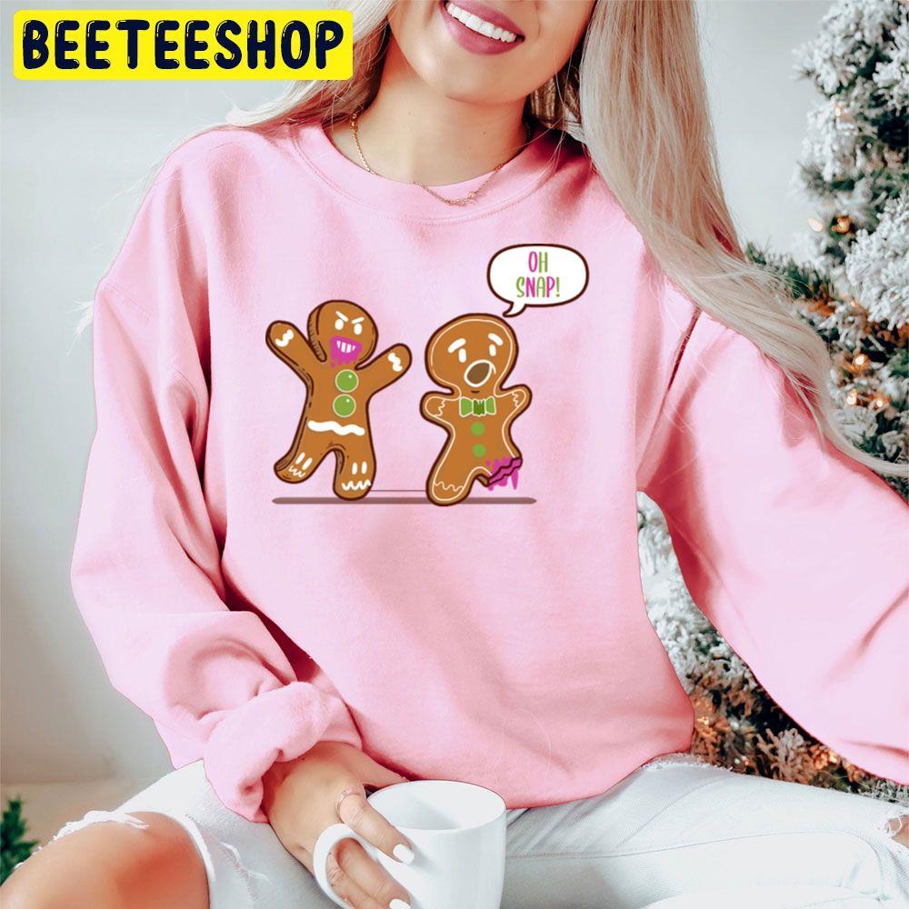 Oh Snap Christmas Baking Gingerbread Beeteeshop Trending Unisex Hoodie Oh Snap Christmas Baking Gingerbread Beeteeshop Trending Unisex Hoodie