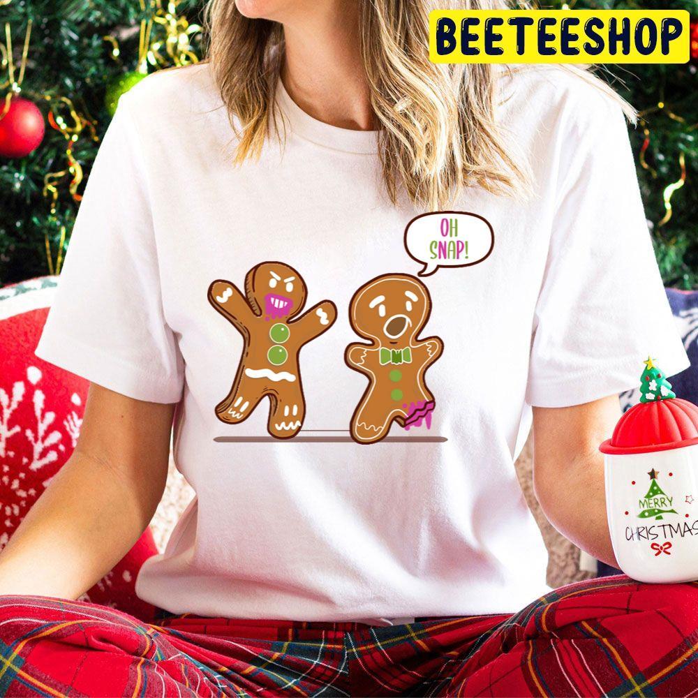 Oh Snap Christmas Baking Gingerbread Beeteeshop Trending Unisex Hoodie Oh Snap Christmas Baking Gingerbread Beeteeshop Trending Unisex Hoodie