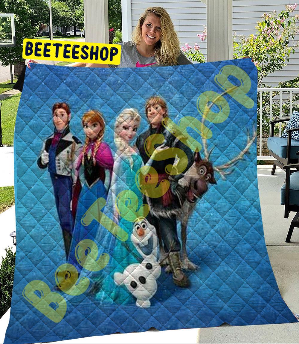 Olaf's Frozen Adventure 23 Trending Quilt Olaf's Frozen Adventure 23 Trending Quilt