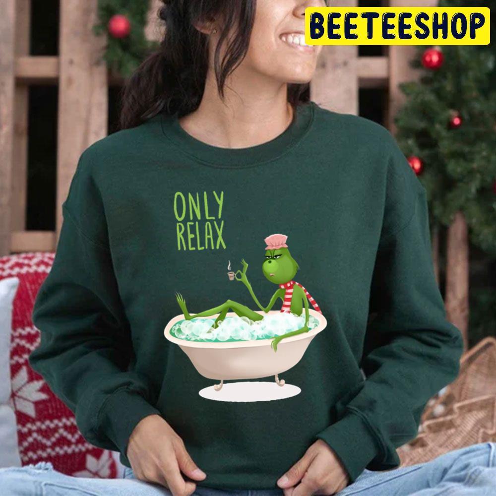 Only Relax How The Grinch Stole Christmas Beeteeshop Trending Unisex Hoodie Only Relax How The Grinch Stole Christmas Beeteeshop Trending Unisex Hoodie