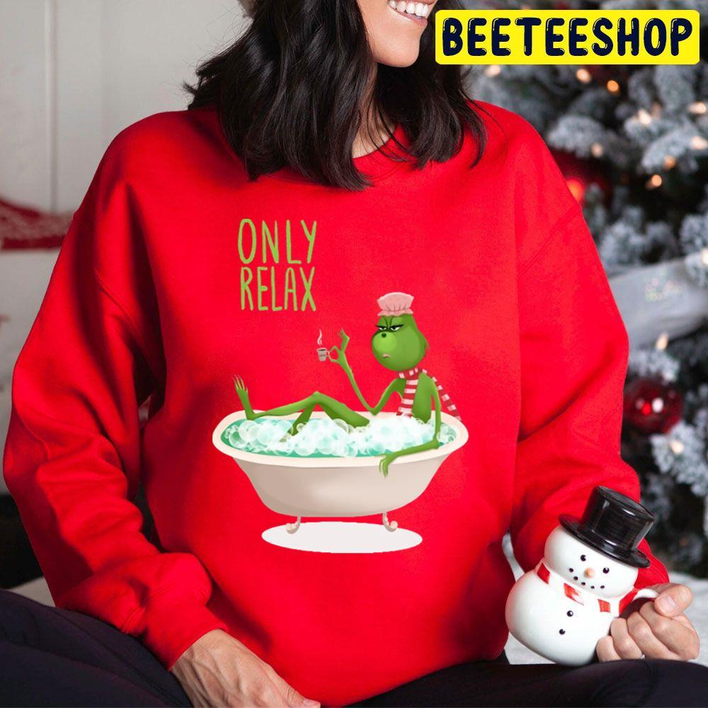 Only Relax How The Grinch Stole Christmas Beeteeshop Trending Unisex Hoodie Only Relax How The Grinch Stole Christmas Beeteeshop Trending Unisex Hoodie