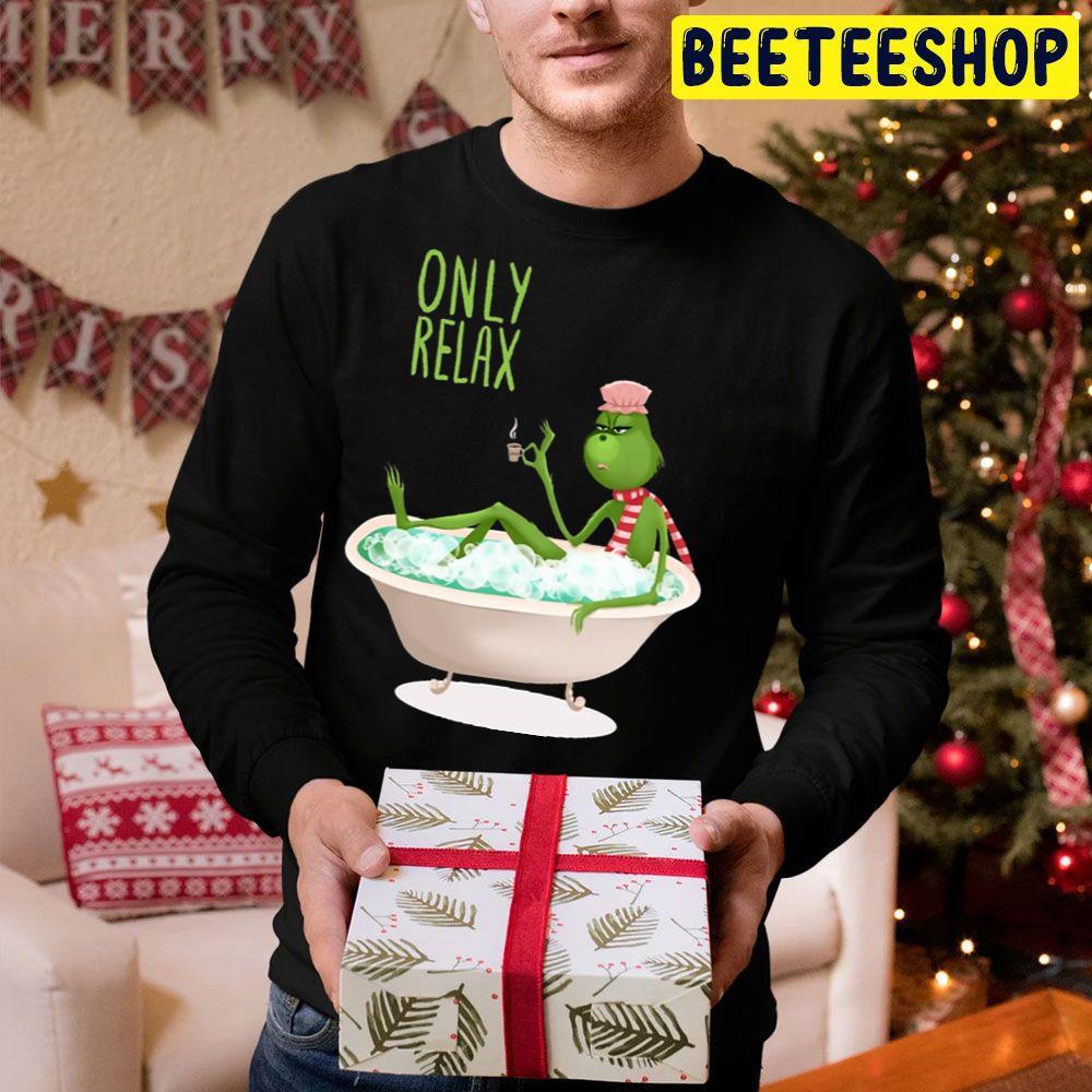 Only Relax How The Grinch Stole Christmas Beeteeshop Trending Unisex Hoodie Only Relax How The Grinch Stole Christmas Beeteeshop Trending Unisex Hoodie
